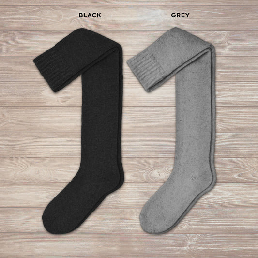 Charcoal Over the Knee
